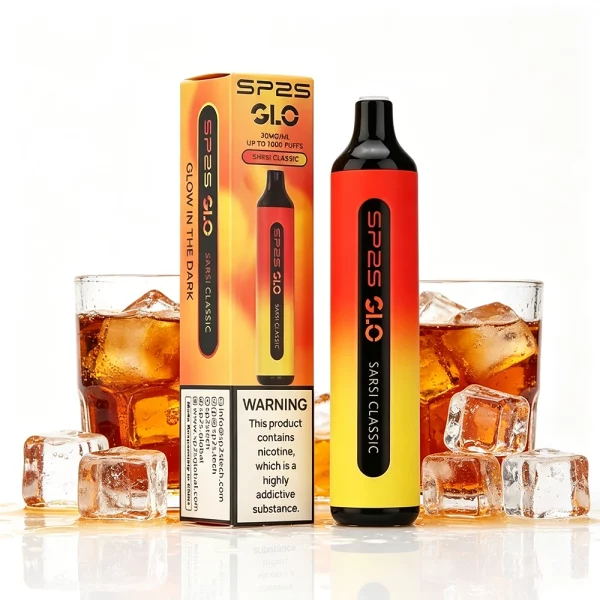 sp2s glo 拋棄式電子煙 沙士經典 7000口