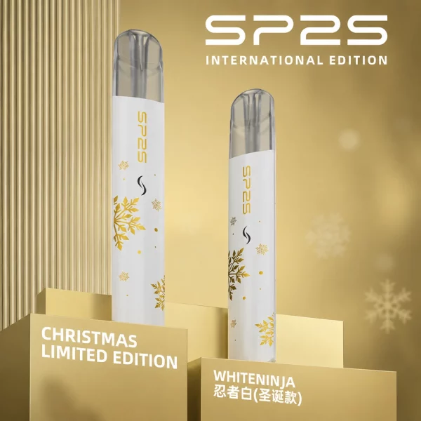 思博瑞 SP2S 聖誕系列 鈦金屬 電子煙主機 忍者白