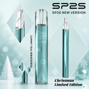 思博瑞 SP2S 聖誕系列 鈦金屬 電子煙主機 森山染青色