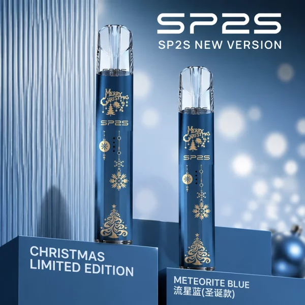 思博瑞-SP2S-聖誕系列-鈦金屬-電子煙主機-流星藍-1 思博瑞 SP2S 聖誕系列 鈦金屬 電子煙主機 流星藍