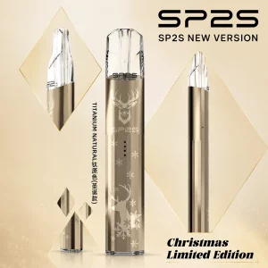 思博瑞 SP2S 聖誕系列 鈦金屬 電子煙主機 鈦原色