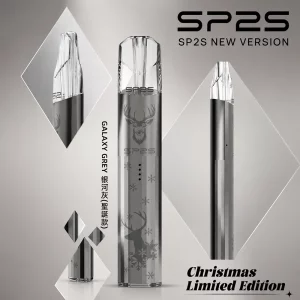 思博瑞 SP2S 聖誕系列 鈦金屬 電子煙主機 銀河灰
